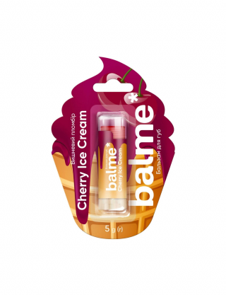 Бальзам для губ ароматом вишневого пломбіру Картинка Бальзам для губ ароматом вишневого пломбіру